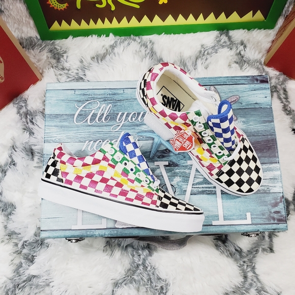 Vans Old Skool Glitter Check - Picture 6 of 15